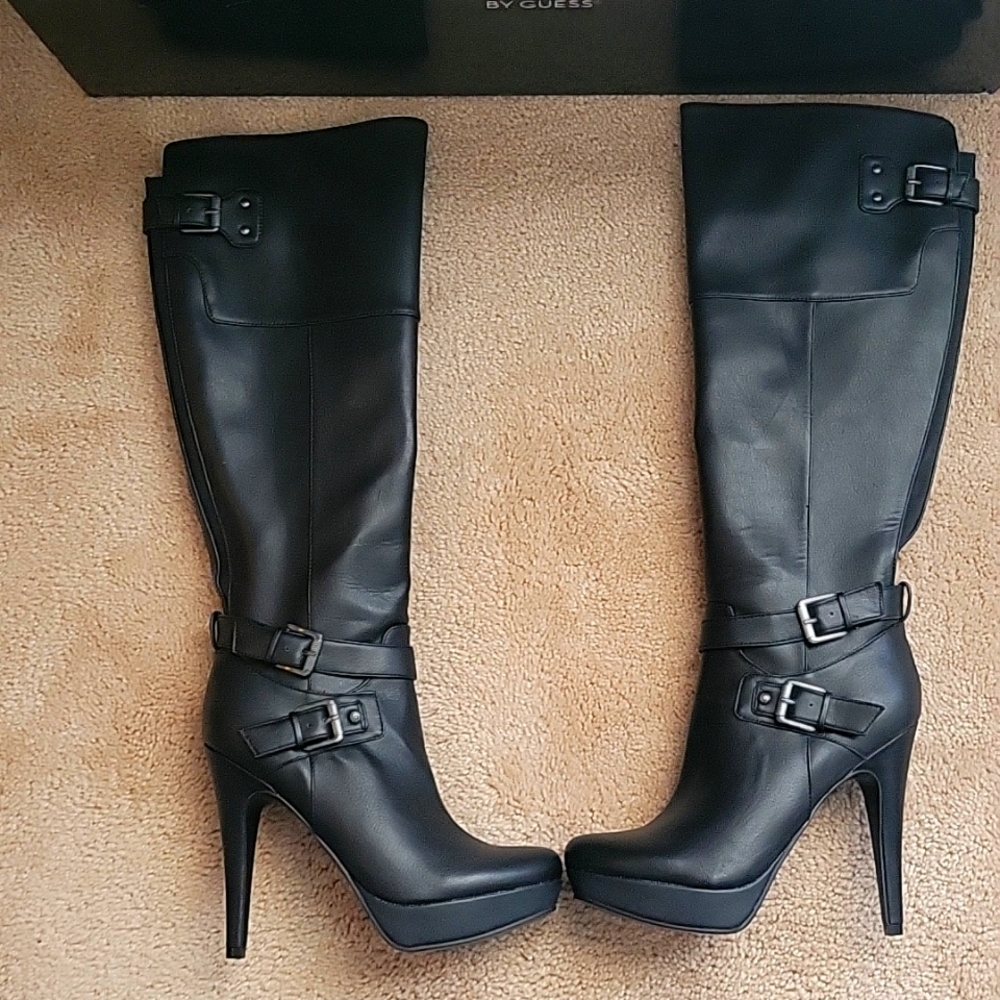 G by Guess black boots